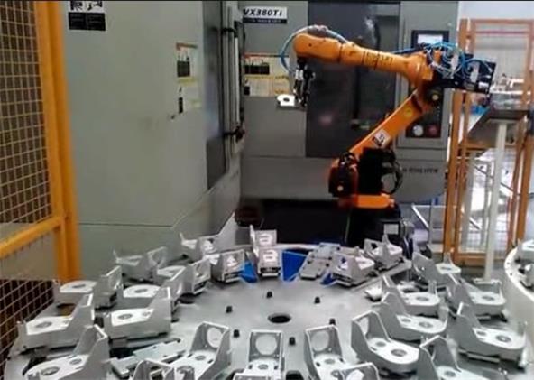 工业机器人上下料